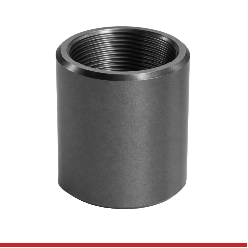 PF1T-MFC-LB 3-1/2" BLK MERCHANT COUPLING